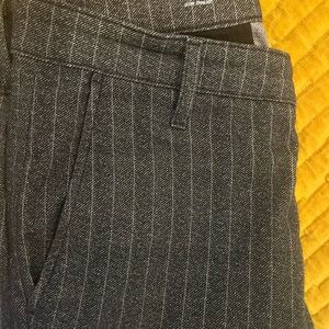 Men’s AG Black pinstripes size 30 stretch pants